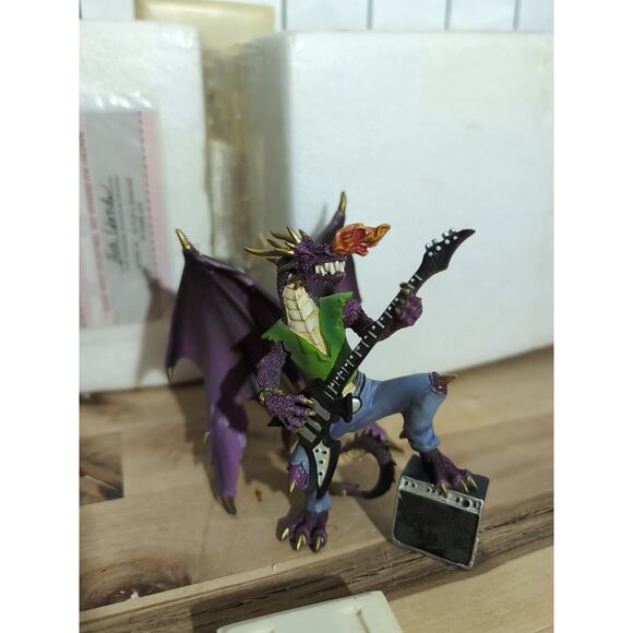 Hamilton Collection Dragon Figurine, Fiery Youngbloods, Si Starsky Figurine - Picture 2 of 6